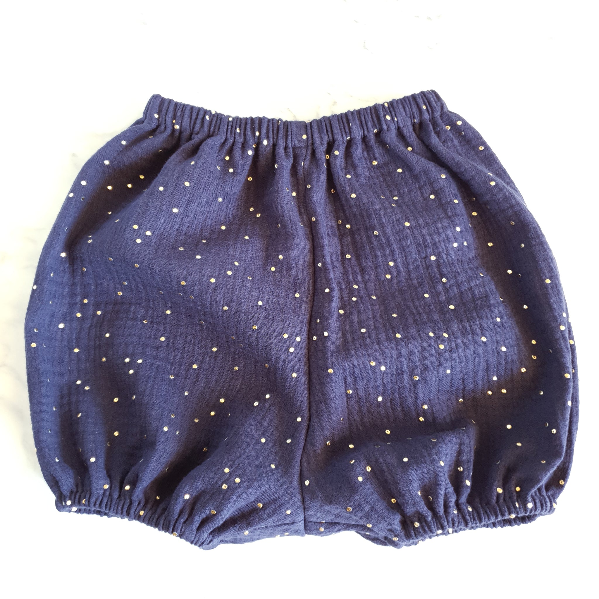 Bloomers à Pois Dorés