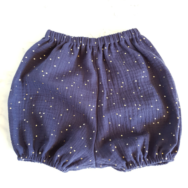 Bloomers à Pois Dorés